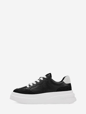 ASH Impuls Lage Sneakers Dames Zwart Wit | 713065LGD