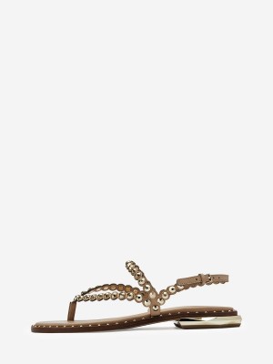 ASH Patchy Platte Sandalen Dames Skin | 971536YIW