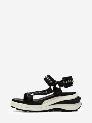 ASH Shogun Sneaker Sandals Dames Zwart | 039287LBJ