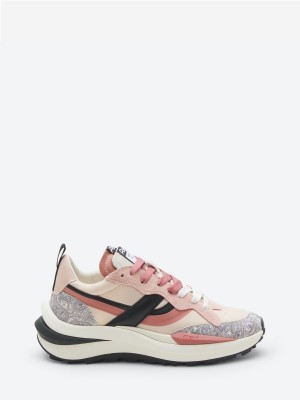 ASH Spider 620-01 Lage Sneakers Dames Roze Zwart | 289574DNJ