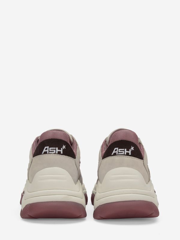 ASH Addict Lage Sneakers Dames Shell / Pinkwood / Ganache | 613750ZGX