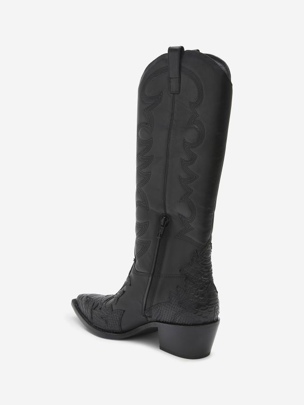 ASH Dream Long Boots Dames Zwart | 056792WKV