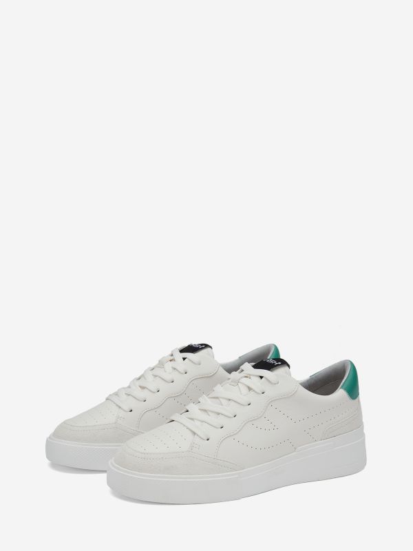 ASH Free Lage Sneakers Dames Wit Groen | 190634RUS