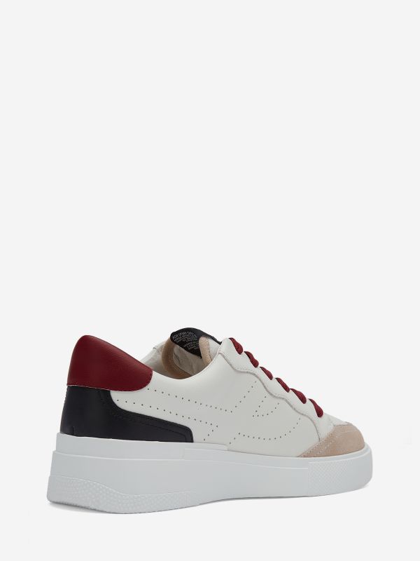 ASH Free Lage Sneakers Dames Zwart Wit Rood | 367180XNR