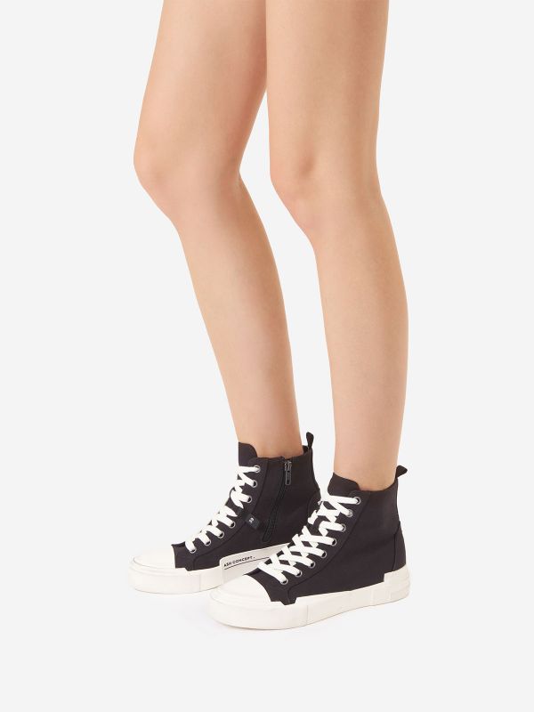 ASH Ghibly Hoge Sneakers Dames Zwart | 286409JHB