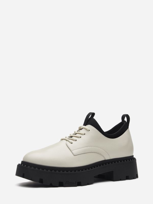 ASH Giant Oxfords Dames Zwart | 675031NQD