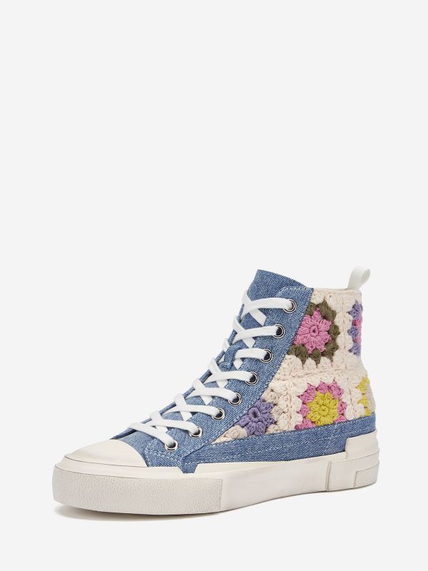 ASH Goa Hoge Sneakers Dames Blauw | 249057NFE