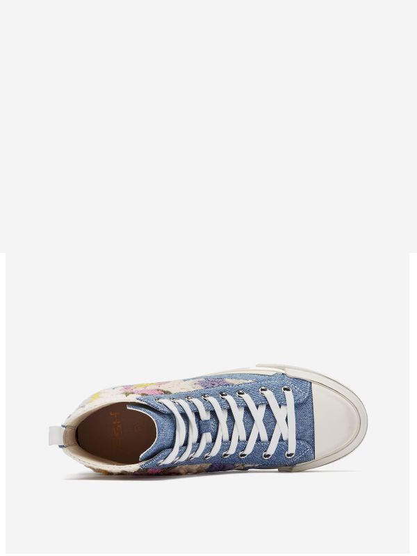 ASH Goa Hoge Sneakers Dames Blauw | 249057NFE