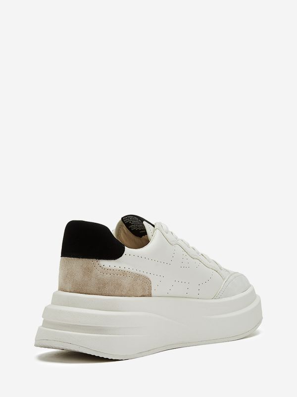 ASH Impuls Lage Sneakers Dames Wit Wit Zwart | 942765AQR