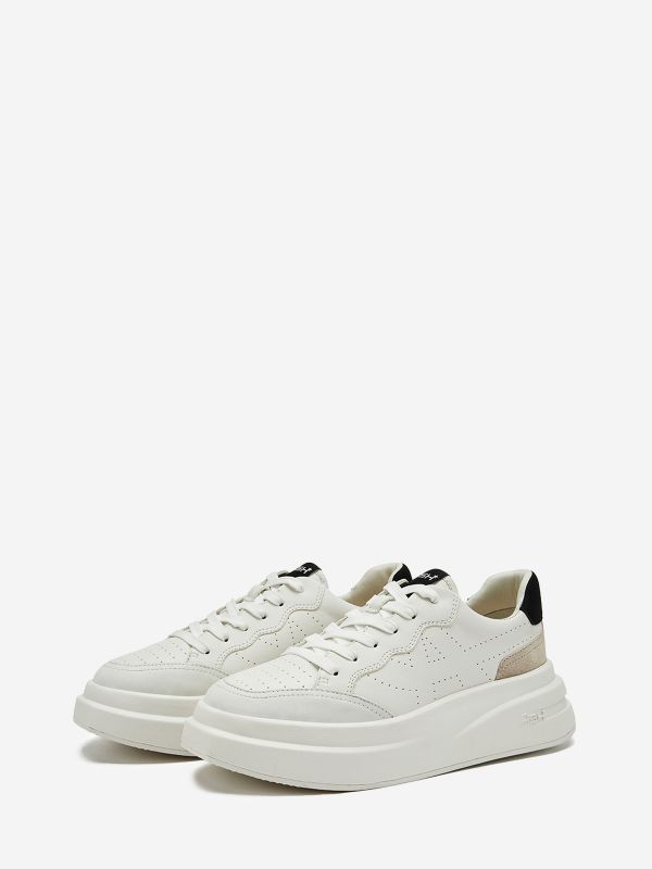 ASH Impuls Lage Sneakers Dames Wit Wit Zwart | 619532YZO