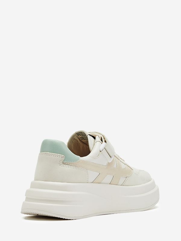 ASH Indy Lage Sneakers Dames Wit Mintgroen Metal Wit | 062914HIP