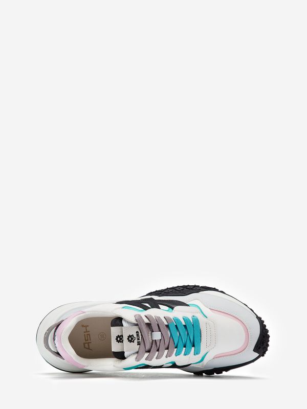 ASH Joker Lage Sneakers Dames Wit Zwart | 013495KPJ