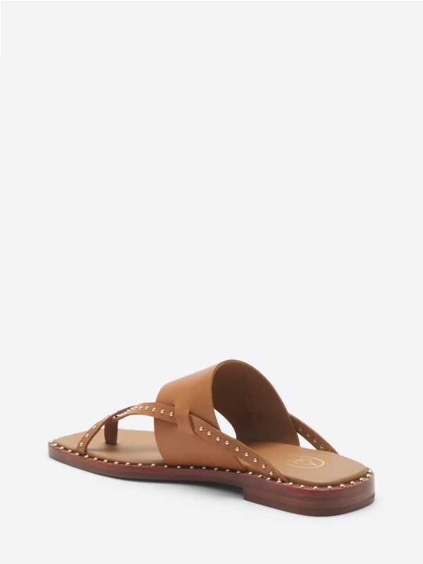 ASH Med Platte Sandalen Dames New Cinnamon | 865932YFR