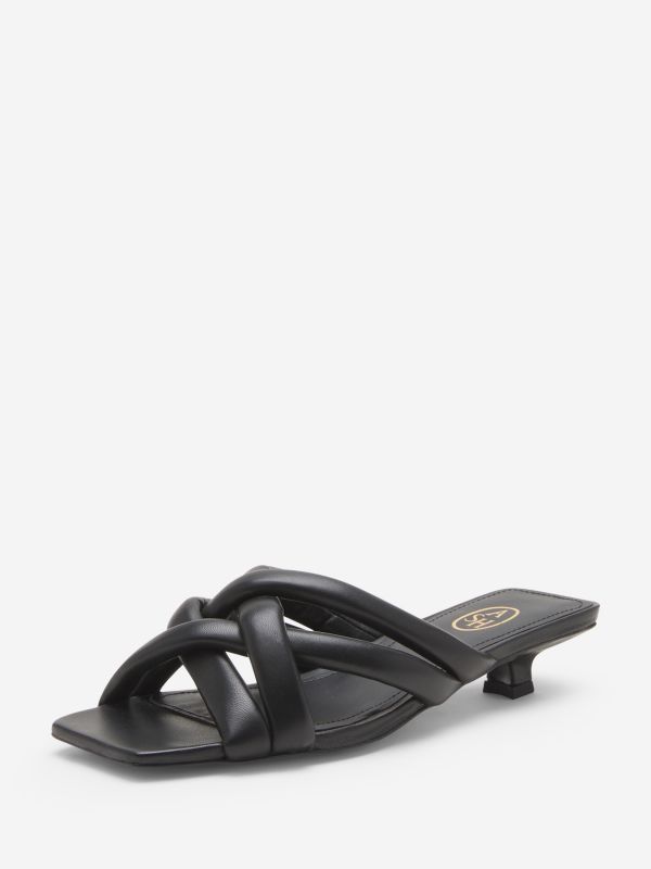 ASH Nolita Platte Sandalen Dames Zwart | 018963ZTG