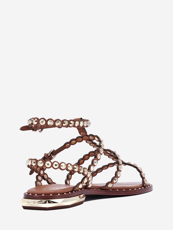 ASH Pamela Platte Sandalen Dames New Cinnamon | 186047KJW