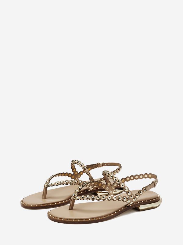 ASH Patchy Platte Sandalen Dames Skin | 723854TLM