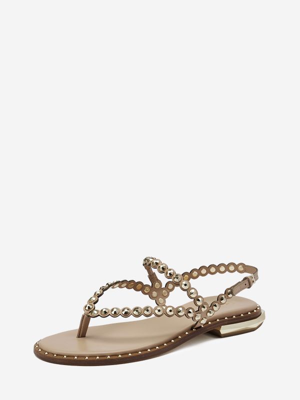 ASH Patchy Platte Sandalen Dames Skin | 723854TLM