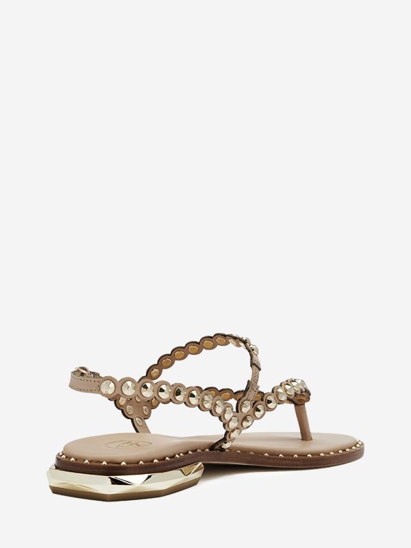 ASH Patchy Platte Sandalen Dames Skin | 723854TLM