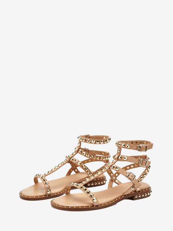 ASH Play Platte Sandalen Dames Goud | 792604UXF