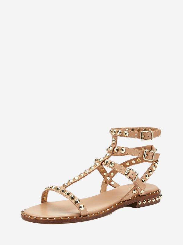 ASH Play Platte Sandalen Dames Goud | 792604UXF