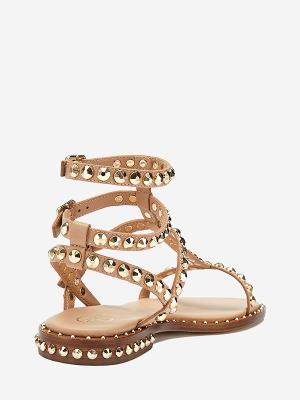 ASH Play Platte Sandalen Dames Goud | 792604UXF