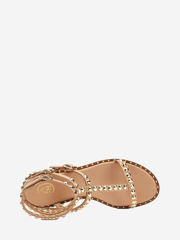 ASH Play Platte Sandalen Dames Goud | 792604UXF