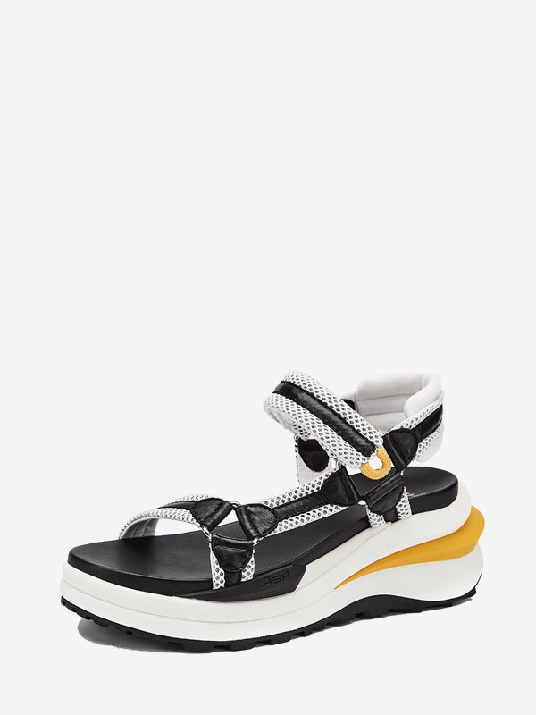 ASH Shogun Bis Sneaker Sandals Dames Wit Zwart | 352784CTO