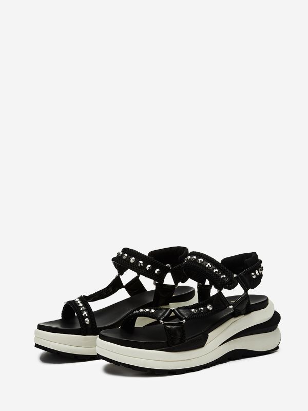 ASH Shogun Sneaker Sandals Dames Zwart | 039287LBJ