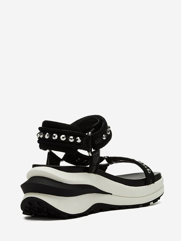 ASH Shogun Sneaker Sandals Dames Zwart | 039287LBJ