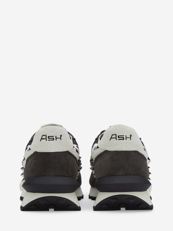 ASH Spider 168 Studs Lage Sneakers Dames Zwart | 302748AVJ