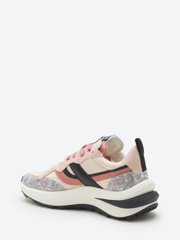 ASH Spider 620-01 Lage Sneakers Dames Roze Zwart | 289574DNJ