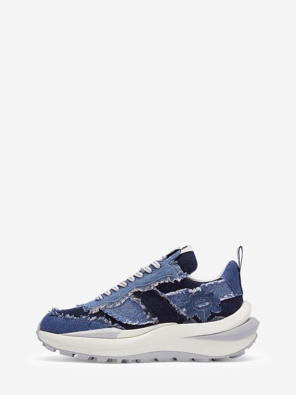 ASH Spider 620 Denim Lage Sneakers Dames Lichtblauw Donkerblauw Blauw Blauw | 852067MKN